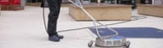 Commercial hard area cleaning